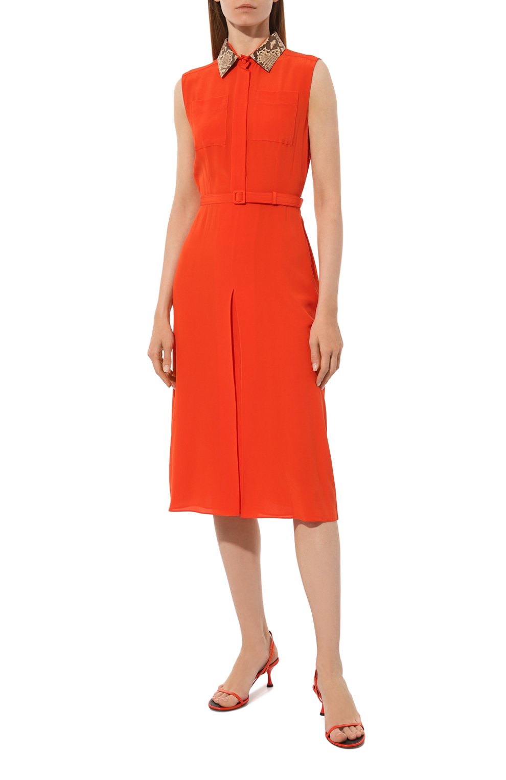 Шелковое платье GUCCI, арт. 370633 ZEZ03, фото 3