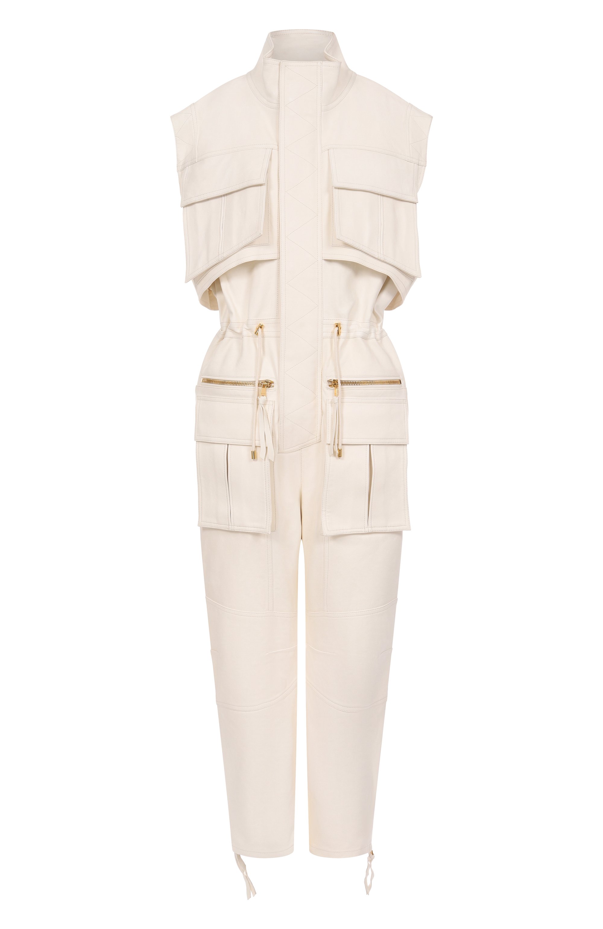 Кожаный комбинезон BALMAIN, арт. FF0Q0025/LE04, фото 1