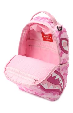 Детская рюкзак SPRAYGROUND розового цвета, арт. 910B6770NSZ | Фото 3 (Нос: Не проставлено; Материал: Текстиль; Материал сплава: Проставлено)