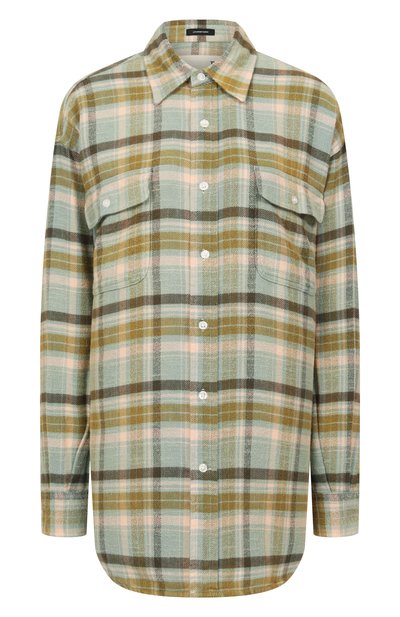 Женская хлопковая рубашка R13, арт. R13WR415-R559B/W