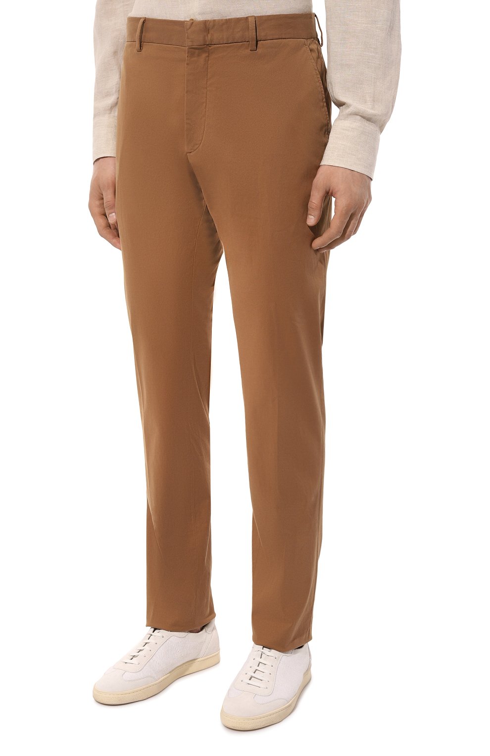 Хлопковые брюки ZEGNA, арт. UDI17A7/TR00, фото 3