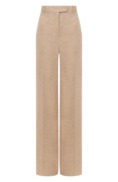 Женские льняные брюки MAX MARA STUDIO, арт. SATIRA