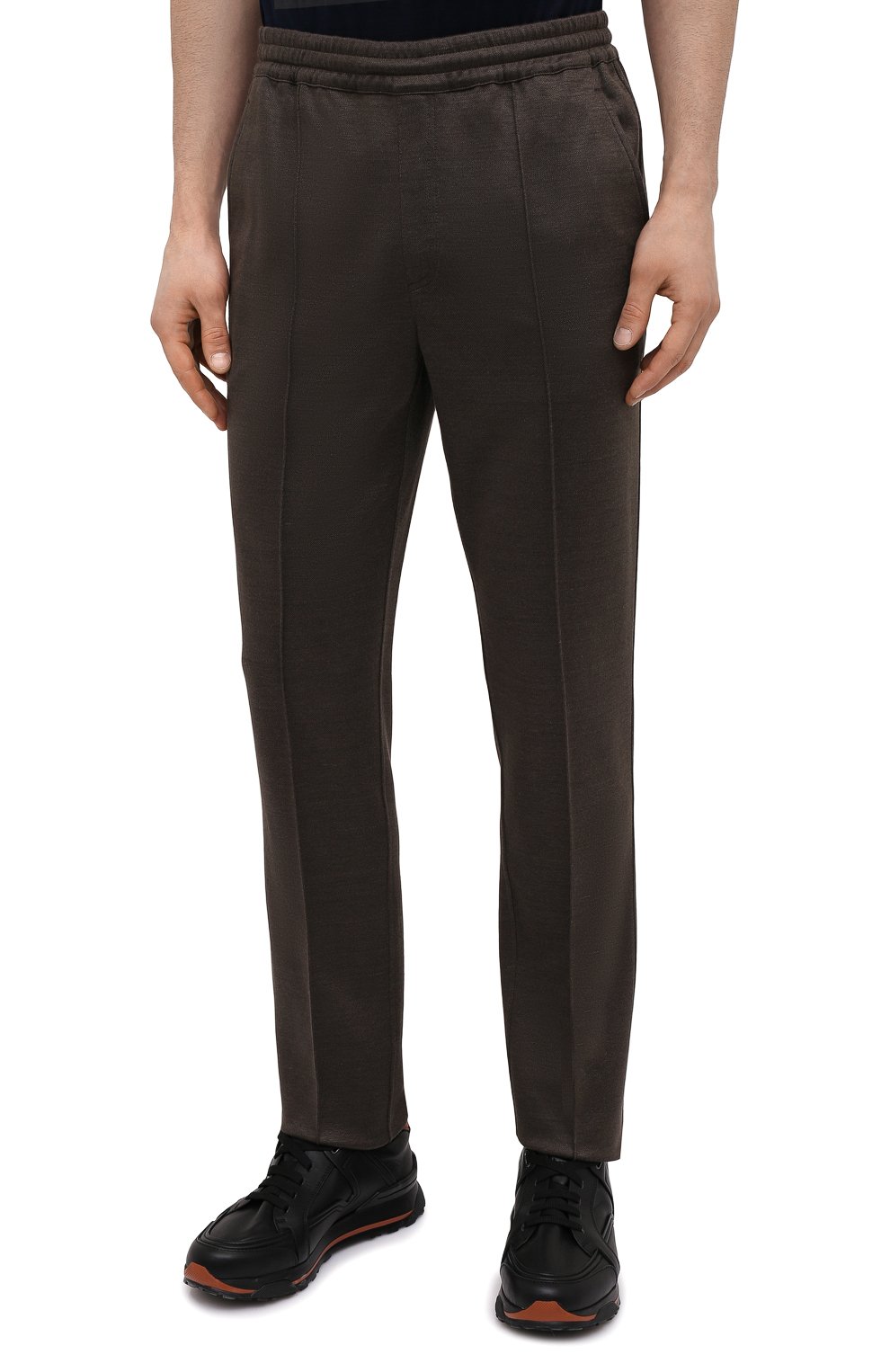 Брюки из шелка и льна BRIONI, арт. UJGD0L/P0620, фото 3