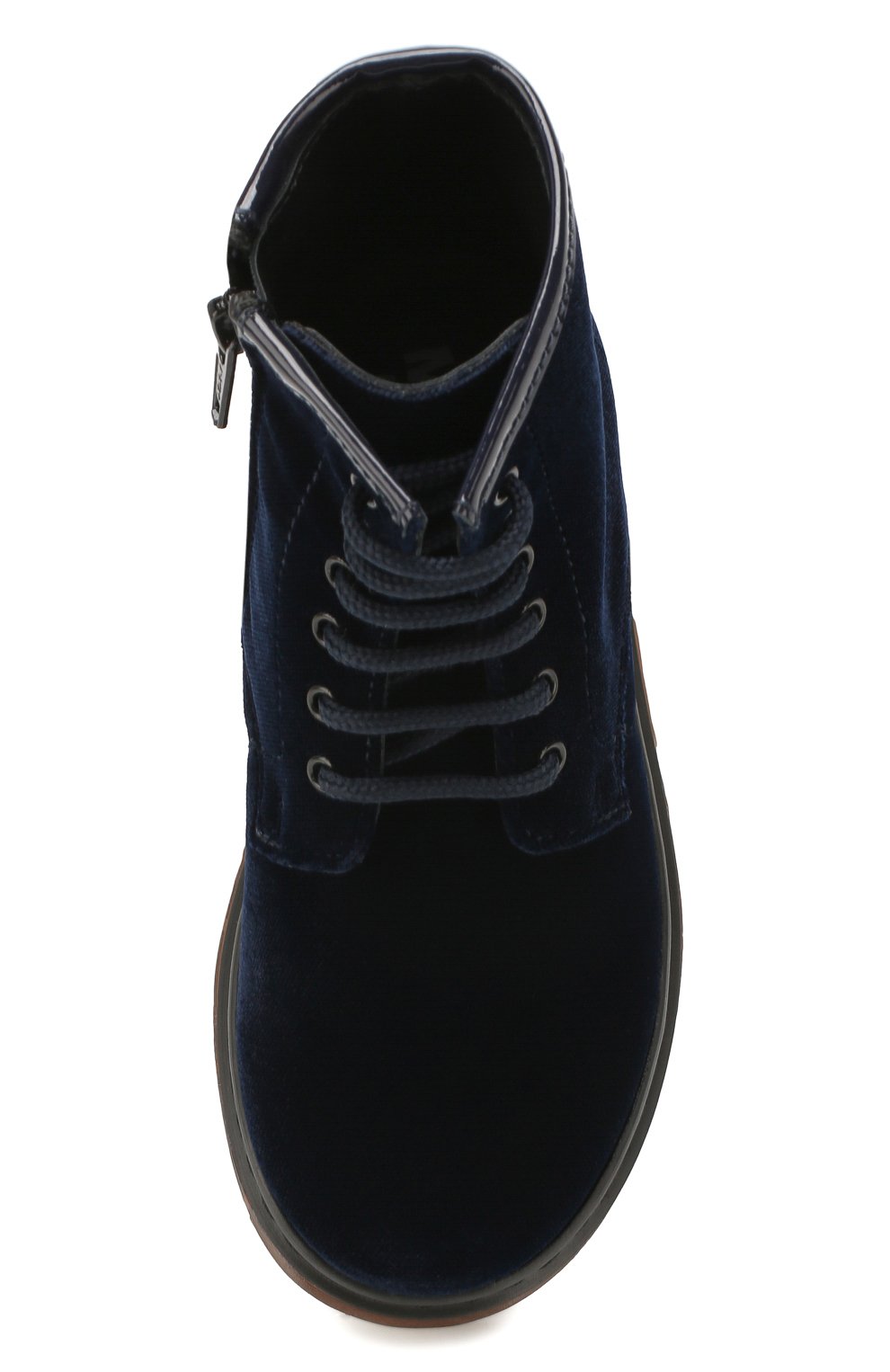 Ботинки MISSOURI темно-синего цвета по цене 19950 руб., арт. 4751V/27-30, фото 4 Ботинки MISSOURI, арт. 4751V/27-30, фото 4