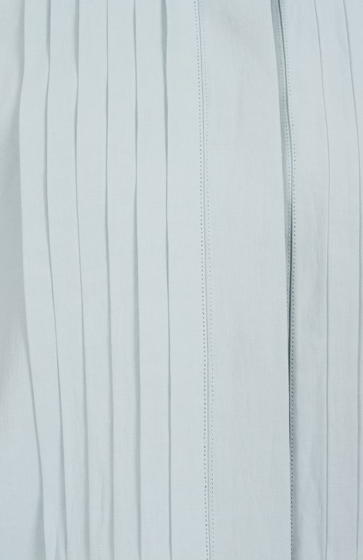 Льняная блузка Jil Sander J04DL0106-J60001 Голубой  J04DL0106-J60001 Фото 6