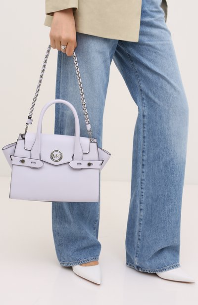 Сумка carmen small MICHAEL MICHAEL KORS сиреневого цвета по цене 54950 руб., арт. 30S0SNMS0L, фото 5 Сумка carmen small MICHAEL MICHAEL KORS, арт. 30S0SNMS0L, фото 5