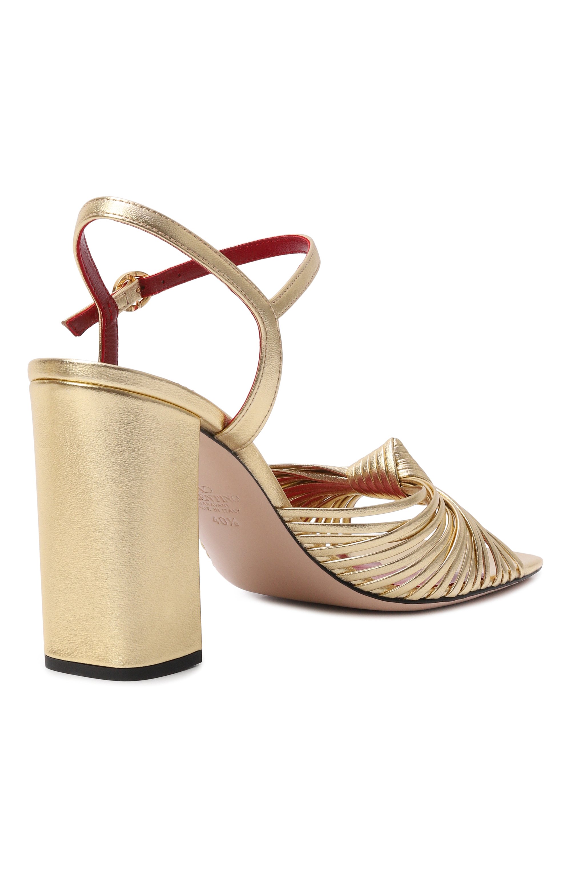 Кожаные босоножки annet 90 VALENTINO, арт. 8W0S0PJ6/FLQ, фото 5