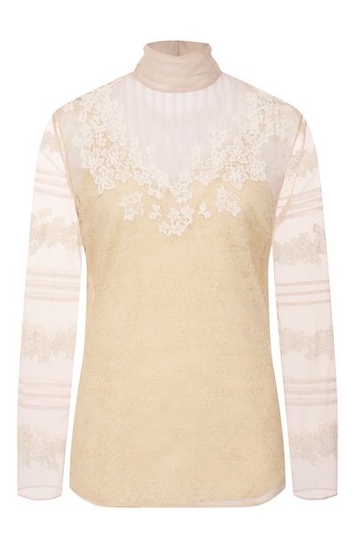 Женский шелковый топ VALENTINO, арт. 6B3AEAF0928