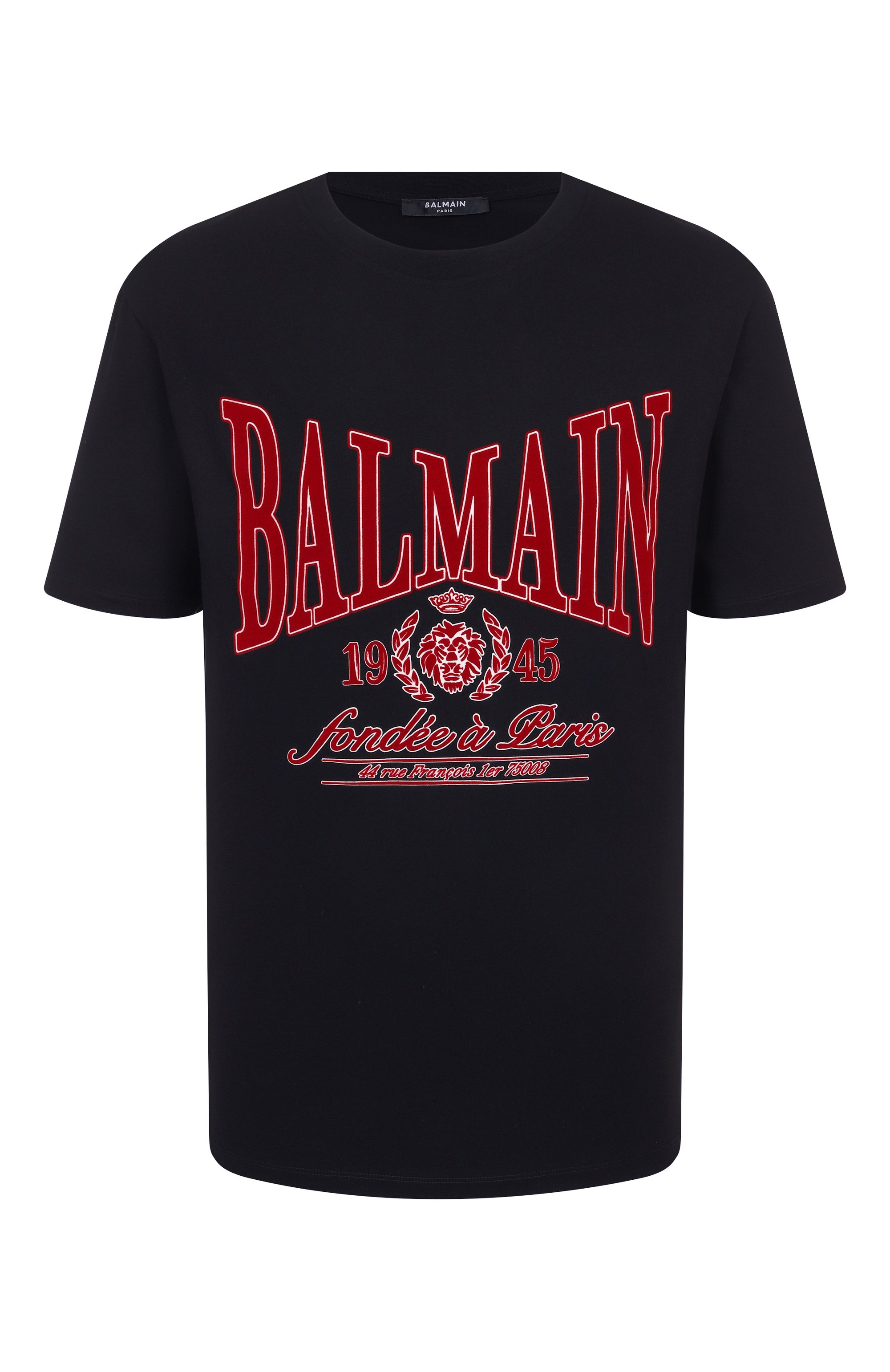 Хлопковая футболка BALMAIN, арт. FH0EG000/GF25, фото 1