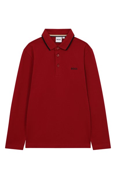 Хлопковое поло BOSS, арт. J52330