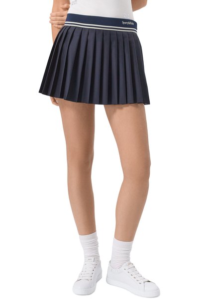 Шерстяная юбка SPORTY AND RICH, арт. SK012516300BL32, фото 3