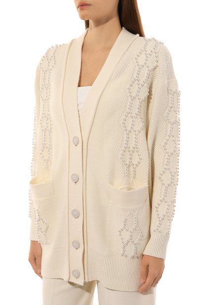 Кардиган из шерсти и кашемира FREEAGE, арт. W25.CR070.2030.101, фото 3