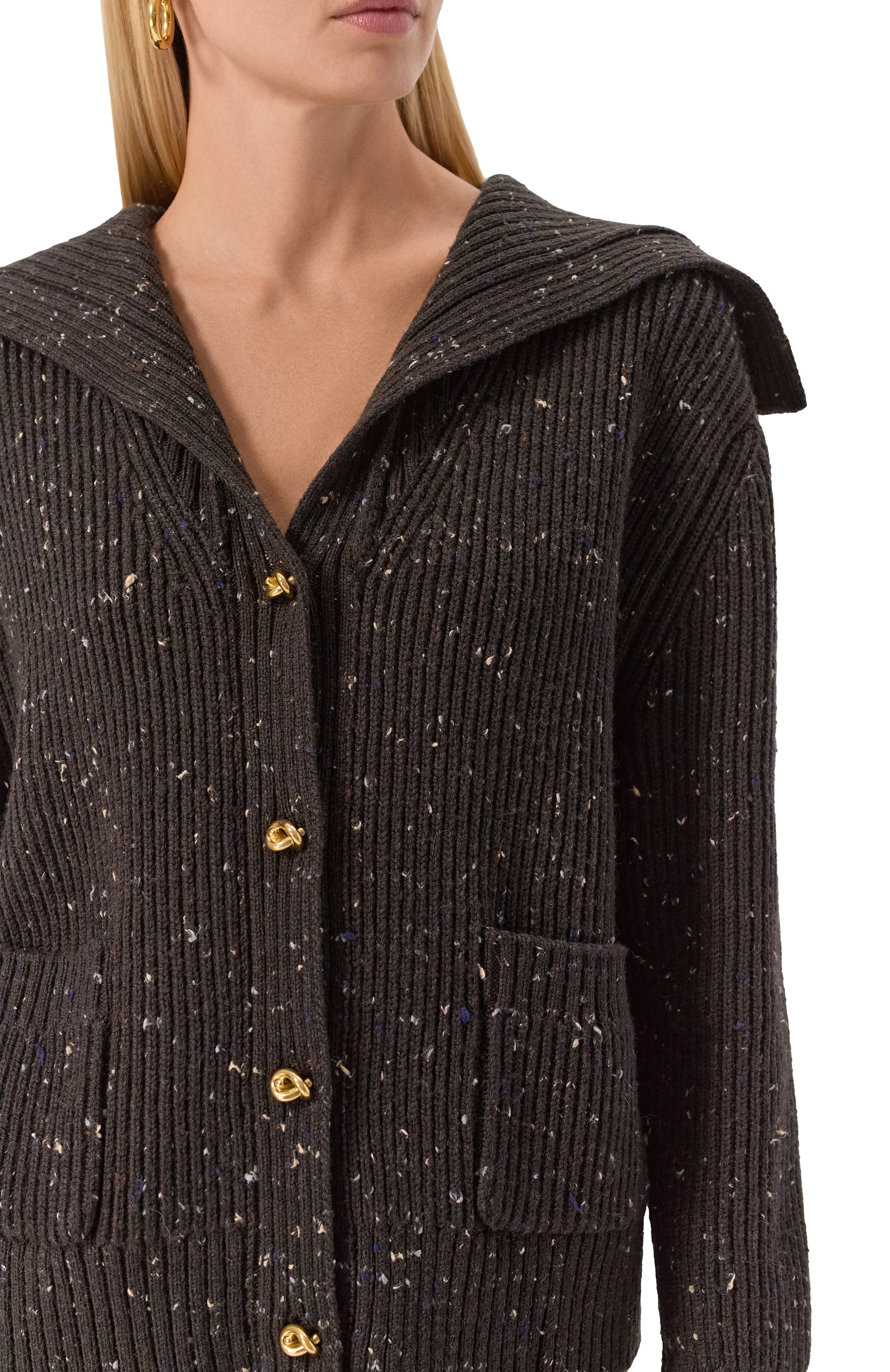 Шерстяной кардиган BOTTEGA VENETA, арт. 838107/V5LV0, фото 5