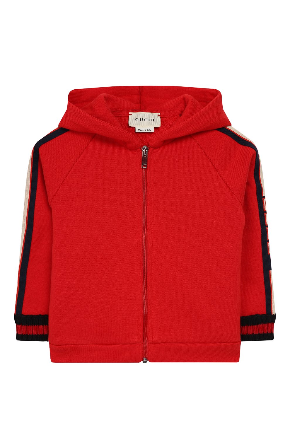 Хлопковая толстовка с капюшоном GUCCI, арт. 533045/X9L52, фото 1