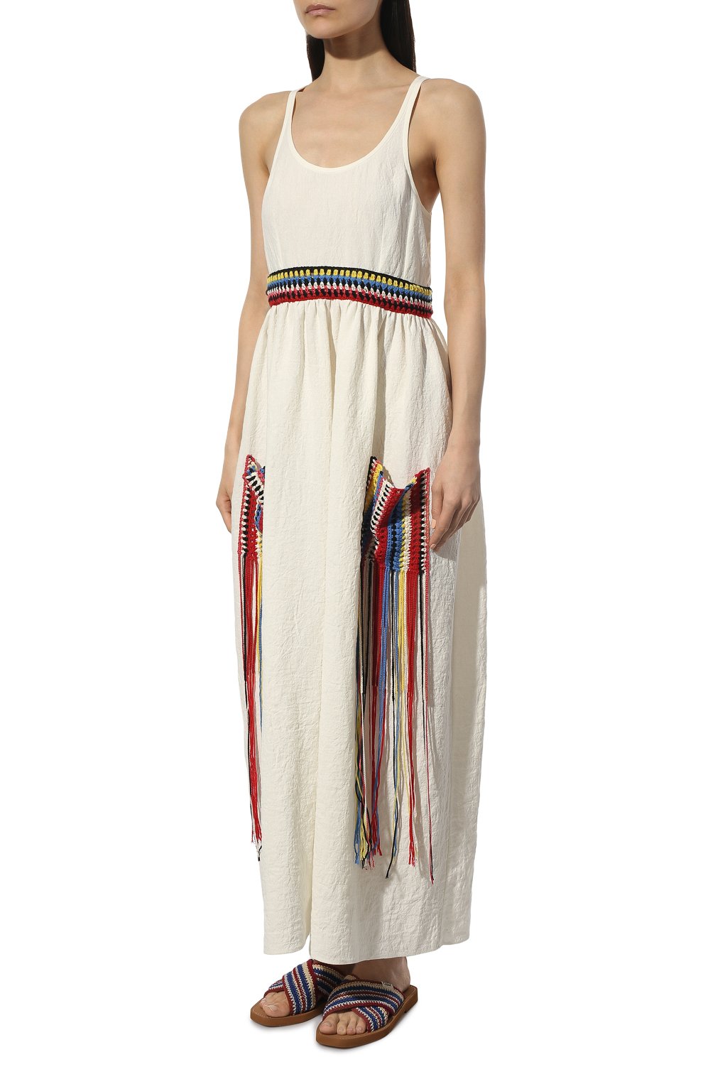 Льняное платье CHLOÉ, арт. CHC22SR025035, фото 3