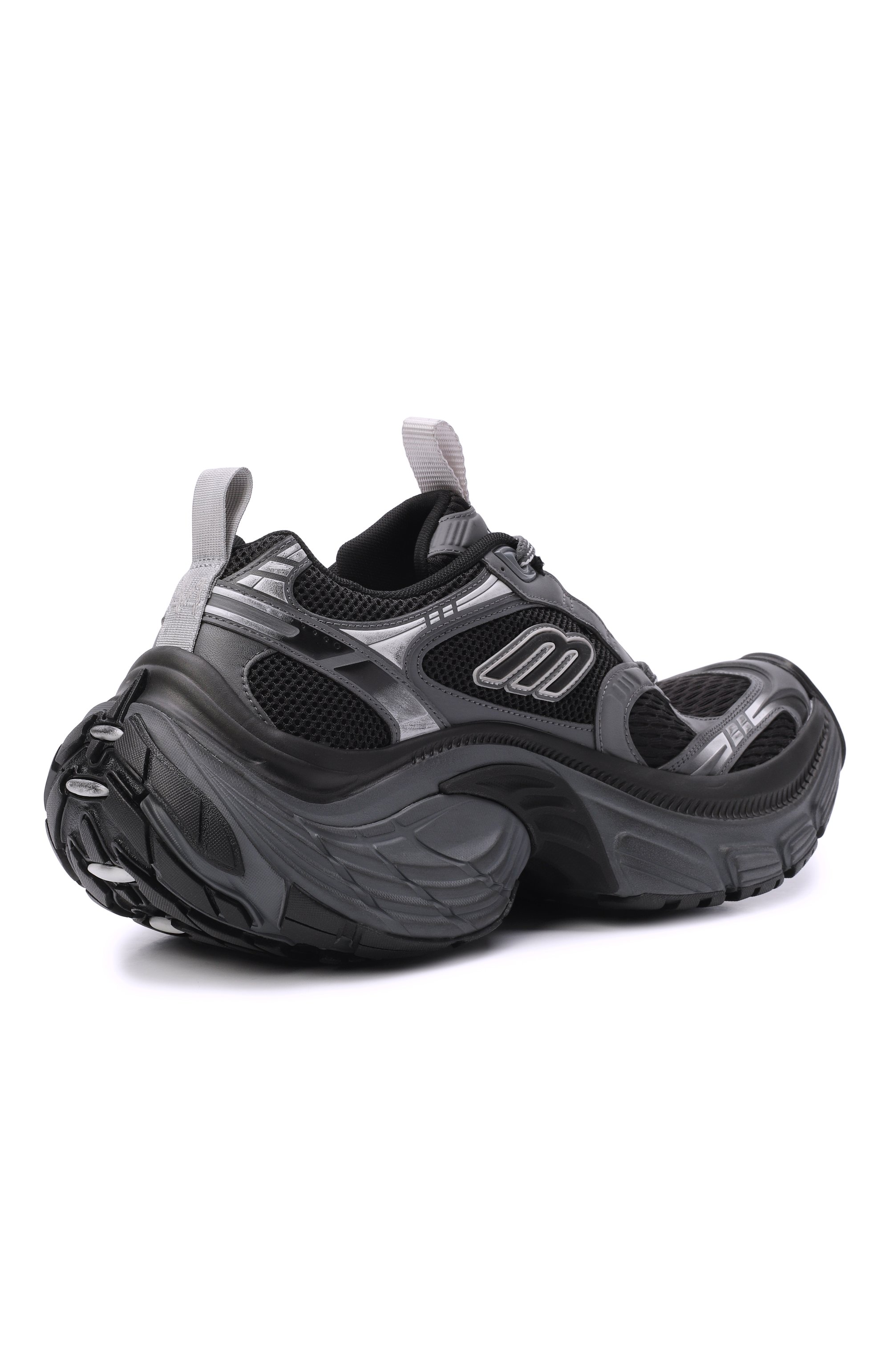 Комбинированные кроссовки 6xl BALENCIAGA темно-серого цвета по цене 144000 руб., арт. 815859/W2MV2, фото 4 Комбинированные кроссовки 6xl BALENCIAGA, арт. 815859/W2MV2, фото 4