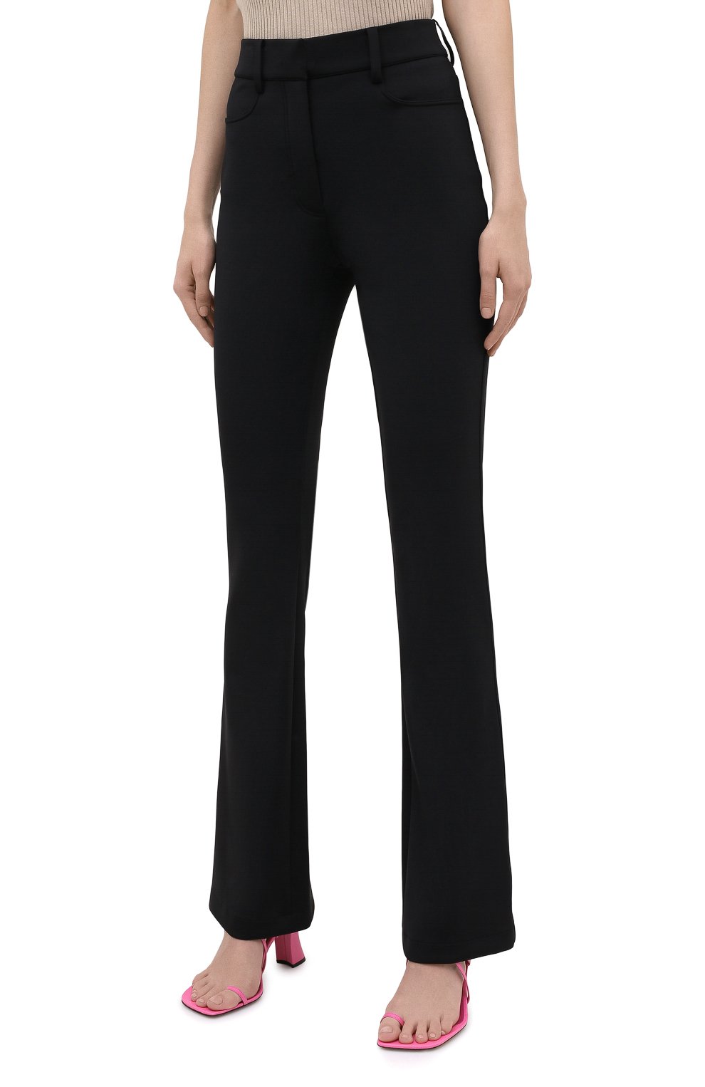 Брюки ALEXANDER WANG черного цвета по цене 57150 руб., арт. 1WC2204301, фото 4 Брюки ALEXANDER WANG, арт. 1WC2204301, фото 4
