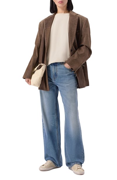 Комбинированные кеды super-star GOLDEN GOOSE DELUXE BRAND, арт. GWF00103.F007560, фото 3