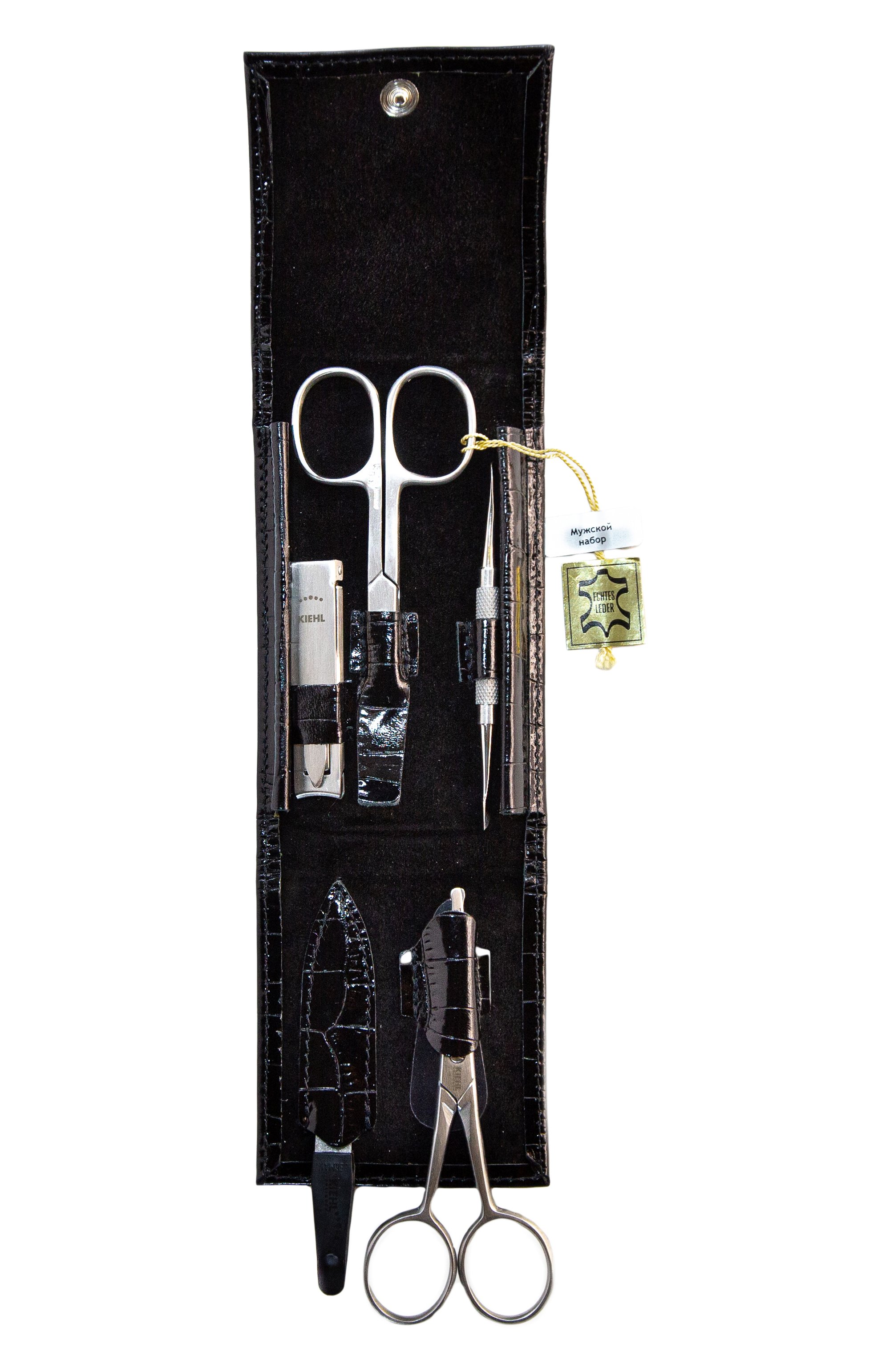 Мужской маникюрный набор KIEHL SOLINGEN, арт. 9226/24iM Black, фото 1