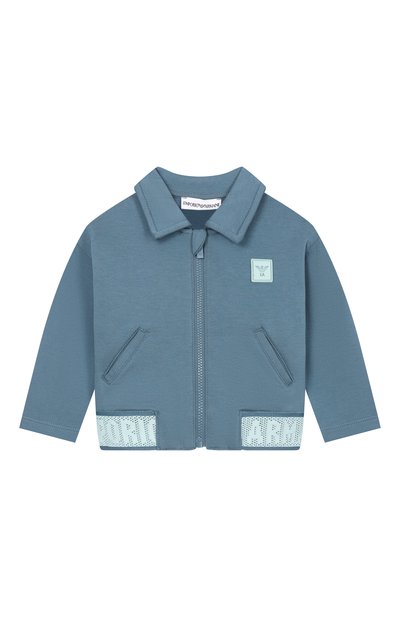 Хлопковая толстовка EMPORIO ARMANI, арт. EB001096/AF10126