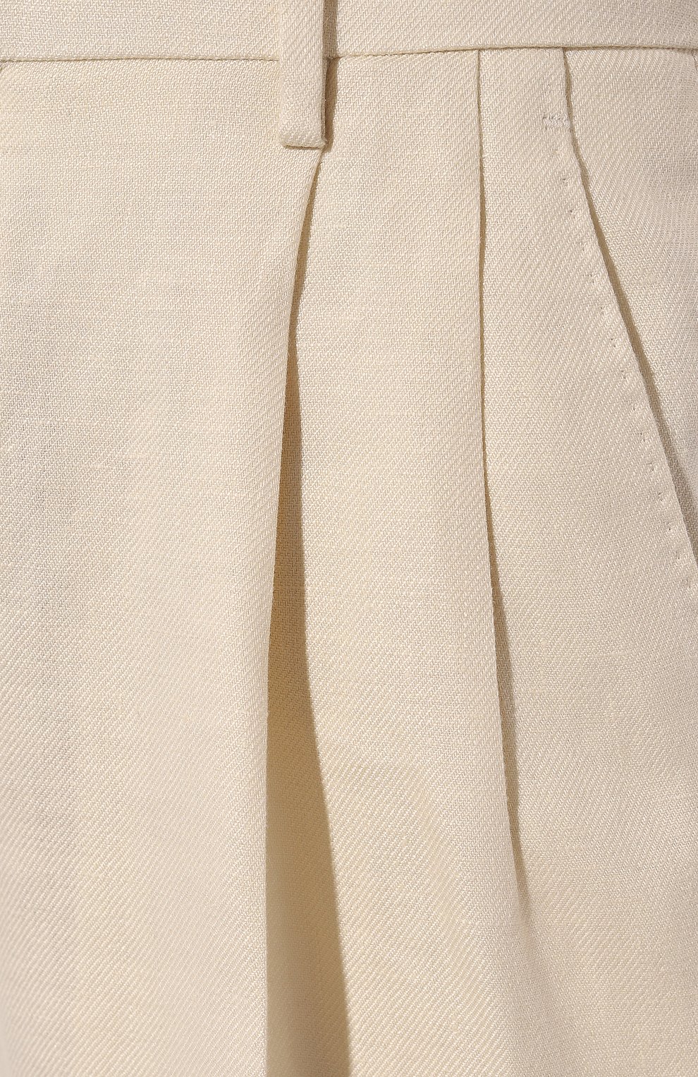 Льняные брюки TAGLIATORE 0205 кремового цвета по цене 43400 руб., арт. P-EB0NY/340021/EA839, фото 5 Льняные брюки TAGLIATORE 0205, арт. P-EB0NY/340021/EA839, фото 5
