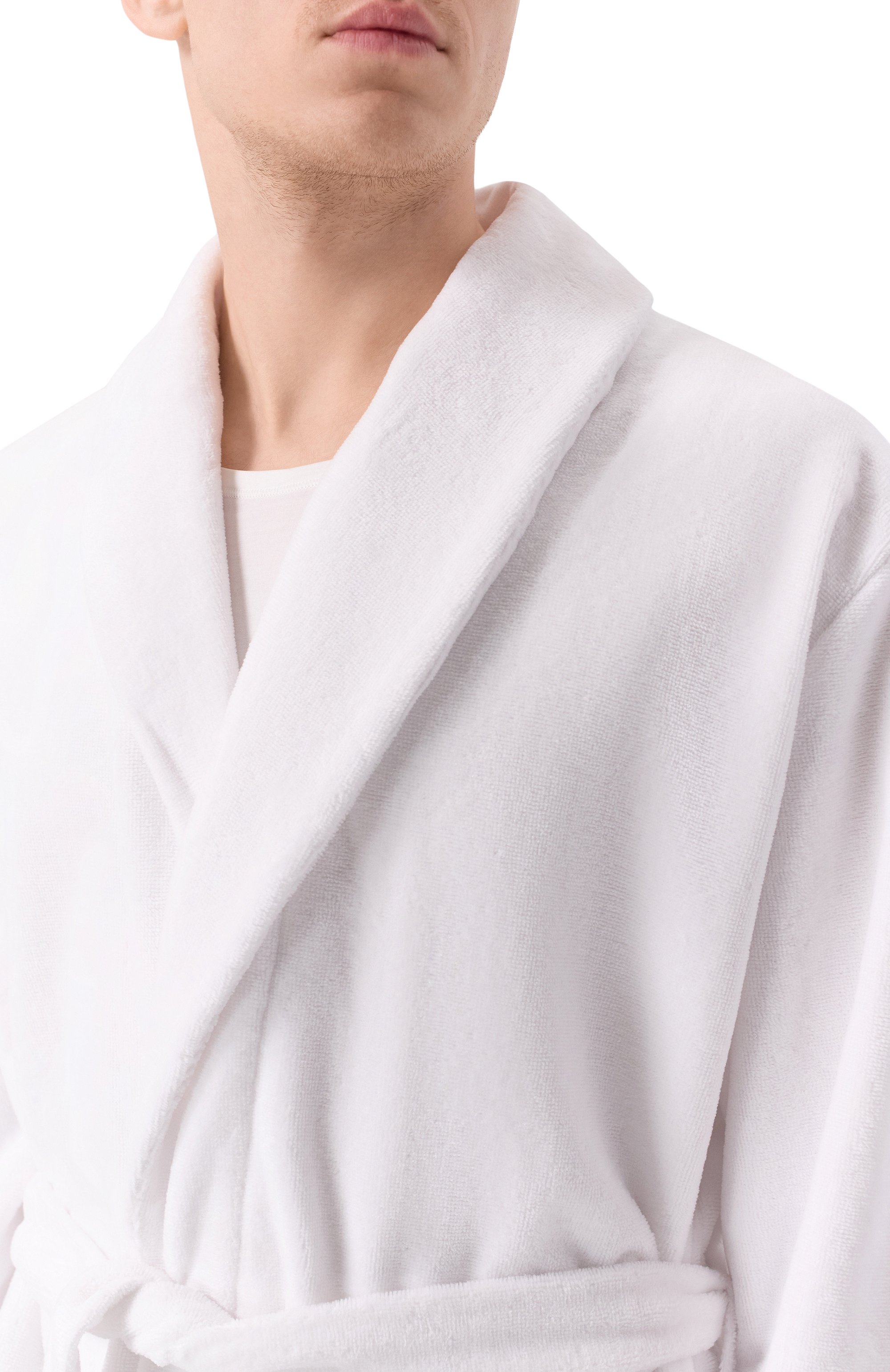 Хлопковый халат HANRO, арт. 075925, фото 4