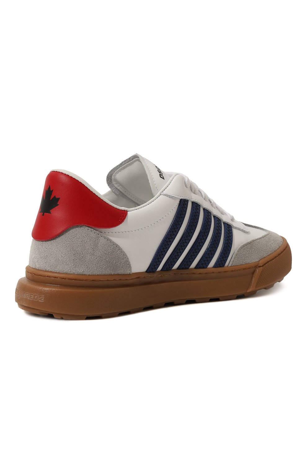 Кожаные кеды DSQUARED2, арт. 79316/35-41, фото 4