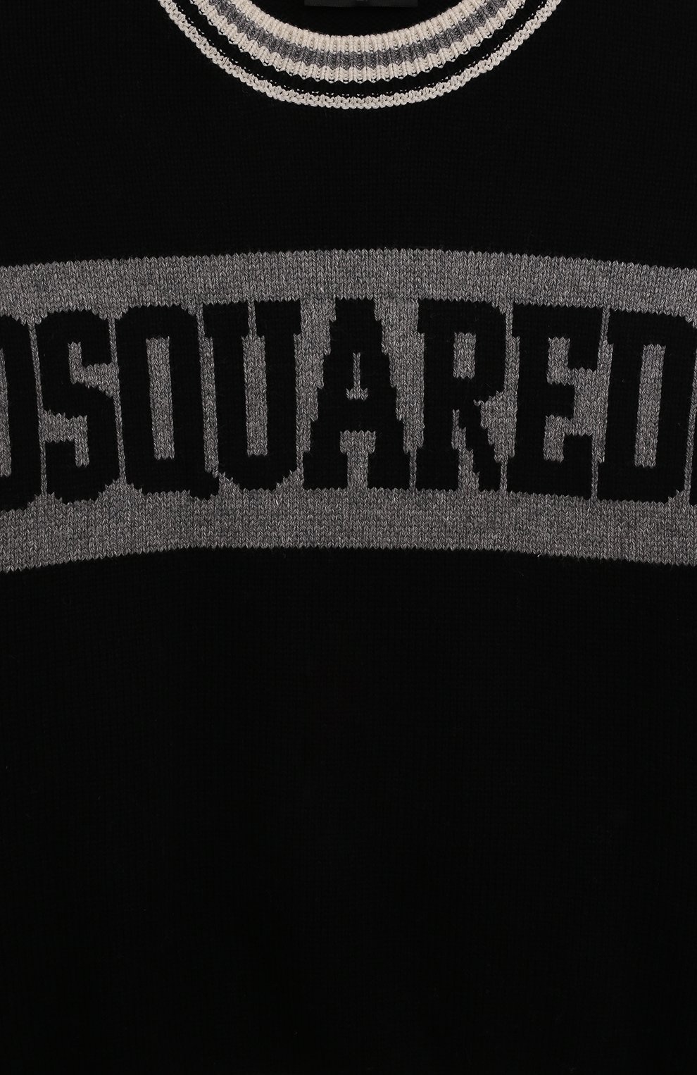 Свитер из хлопка и шерсти DSQUARED2,  арт. DQ2452/D0A9R, фото 3