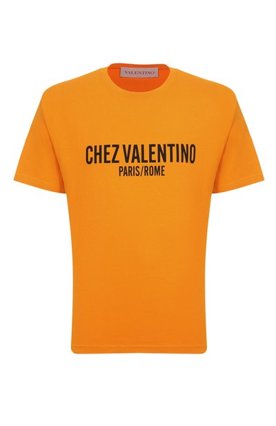 Мужская хлопковая футболка VALENTINO, арт. 6V3MG16P/APG