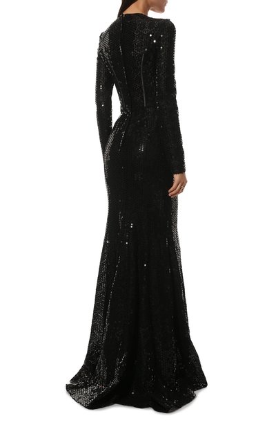 Платье с отделкой пайетками DOLCE & GABBANA, арт. F6ZM7T/HLM50, фото 4