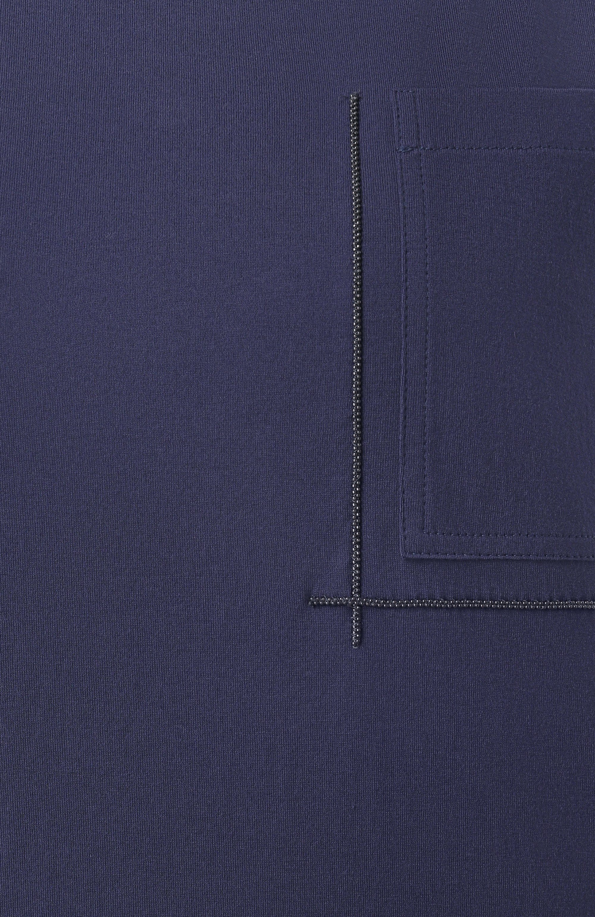 Хлопковая футболка BRUNELLO CUCINELLI, арт. M0T81HA850, фото 6