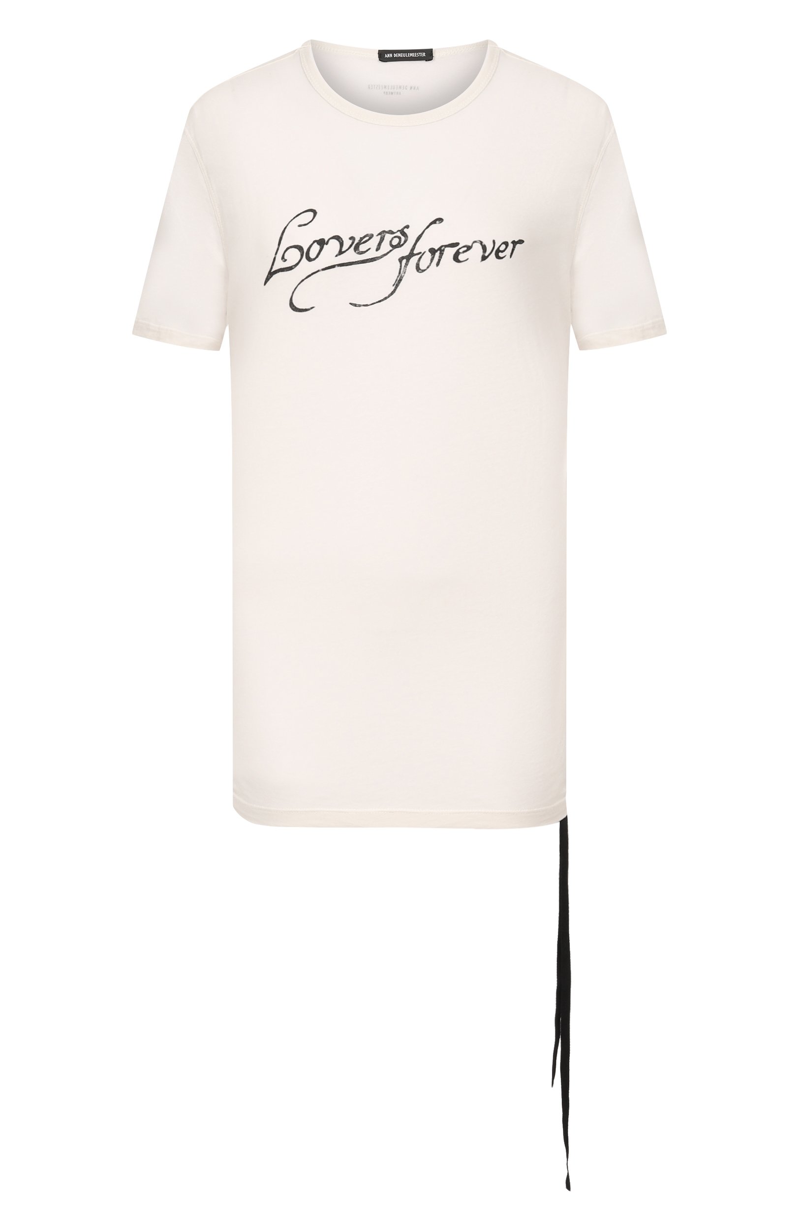 Хлопковая футболка ANN DEMEULEMEESTER, арт. B0014217/FA206, фото 1