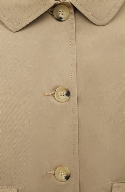 Хлопковый плащ IL GUFO, арт. P23GE035C0056/10A-14A, фото 3