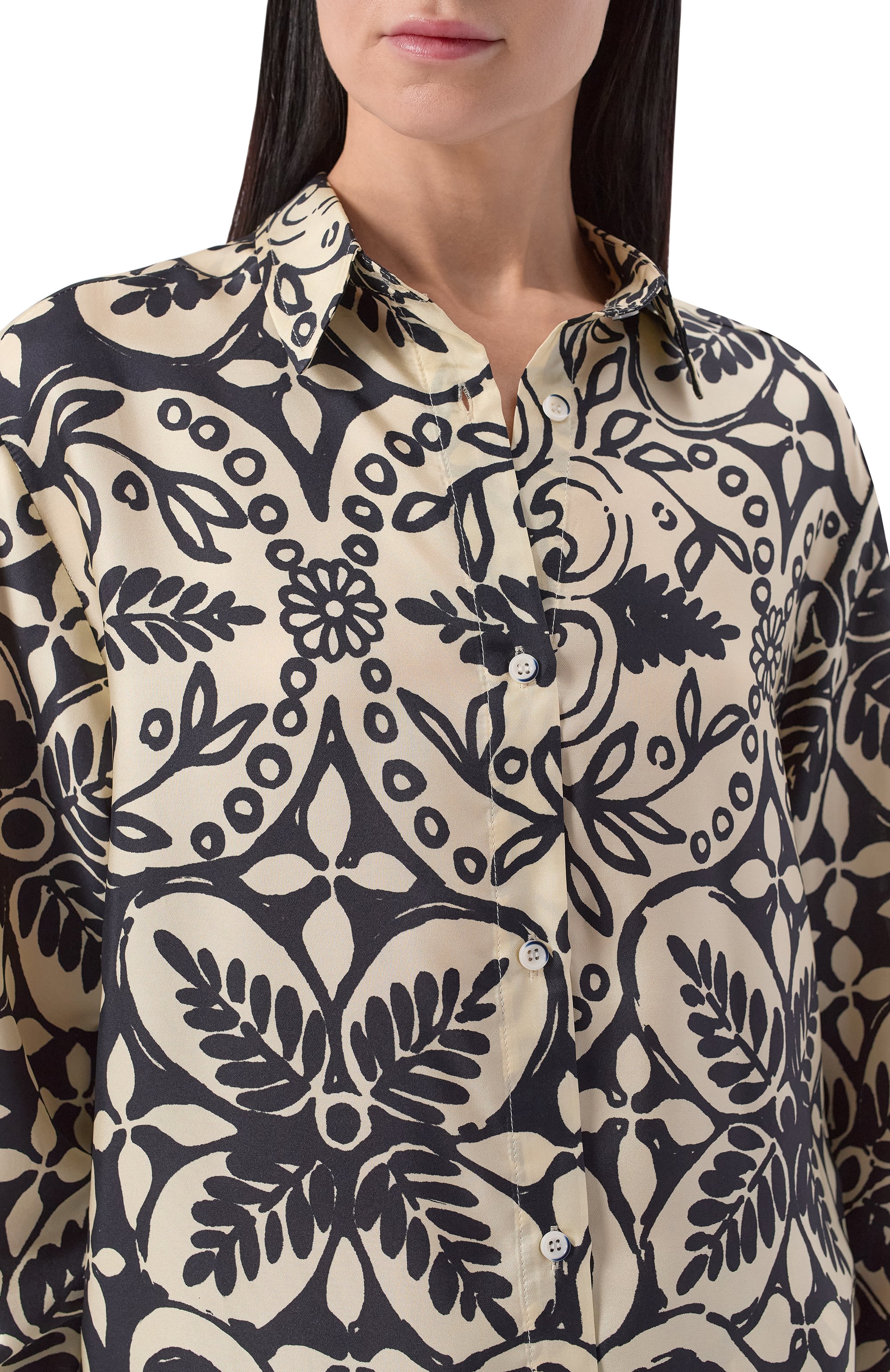 Шелковая рубашка MAURIZIO, арт. W07210481, фото 5