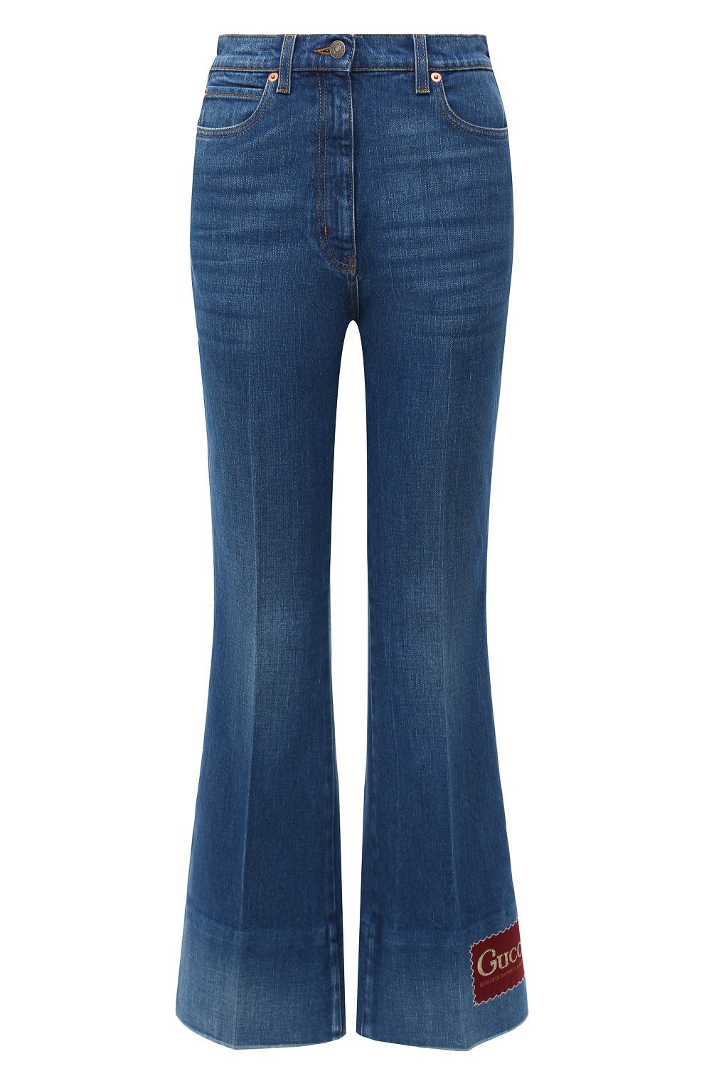 Джинсы GUCCI синего цвета по цене 58700 руб., арт. 624929/XDA6N, фото 1 Джинсы GUCCI, арт. 624929/XDA6N, фото 1