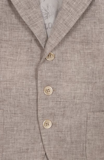 Льняной пиджак BRUNELLO CUCINELLI, арт. BB430K729A, фото 3