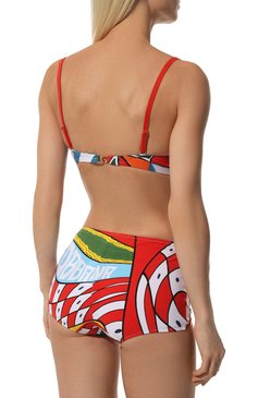 Женский раздельный купальник DOLCE & GABBANA разноцветного цвета, арт. 08A27J/0NN72 | Фото 3 (Материал сплава: Проставлено; Нос: Не проставлено; Материал внешний: Синтетический материал; Женское Кросс-КТ: Раздельные купальники)