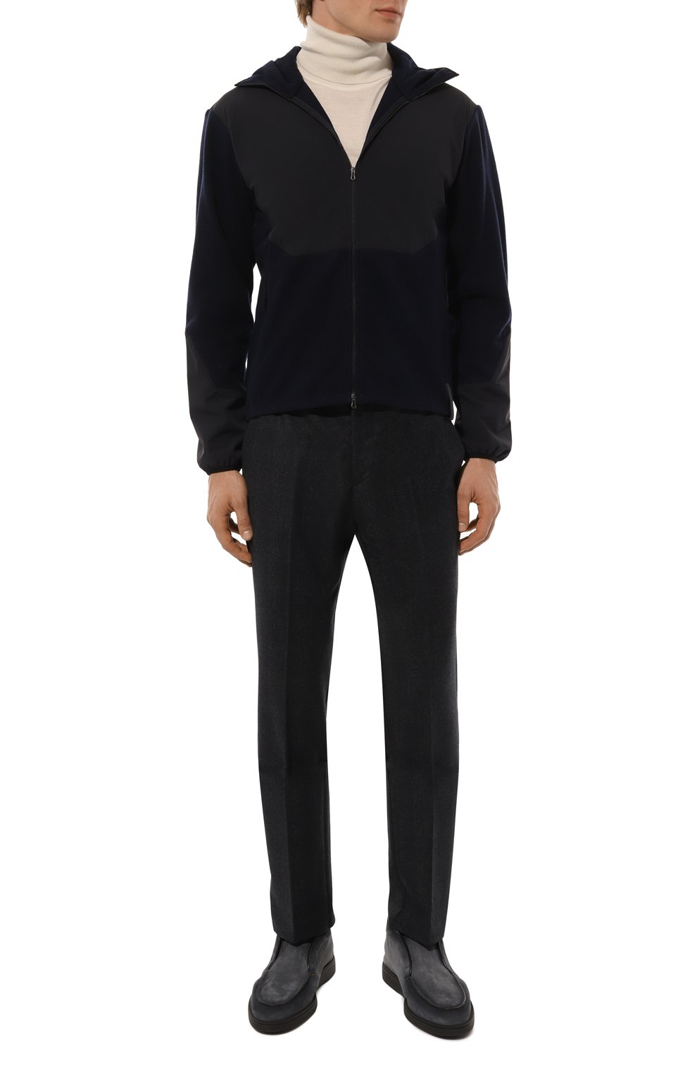 Шерстяные брюки BERWICH, арт. SPIAGGIA20 ALC/MZ1875, фото 2