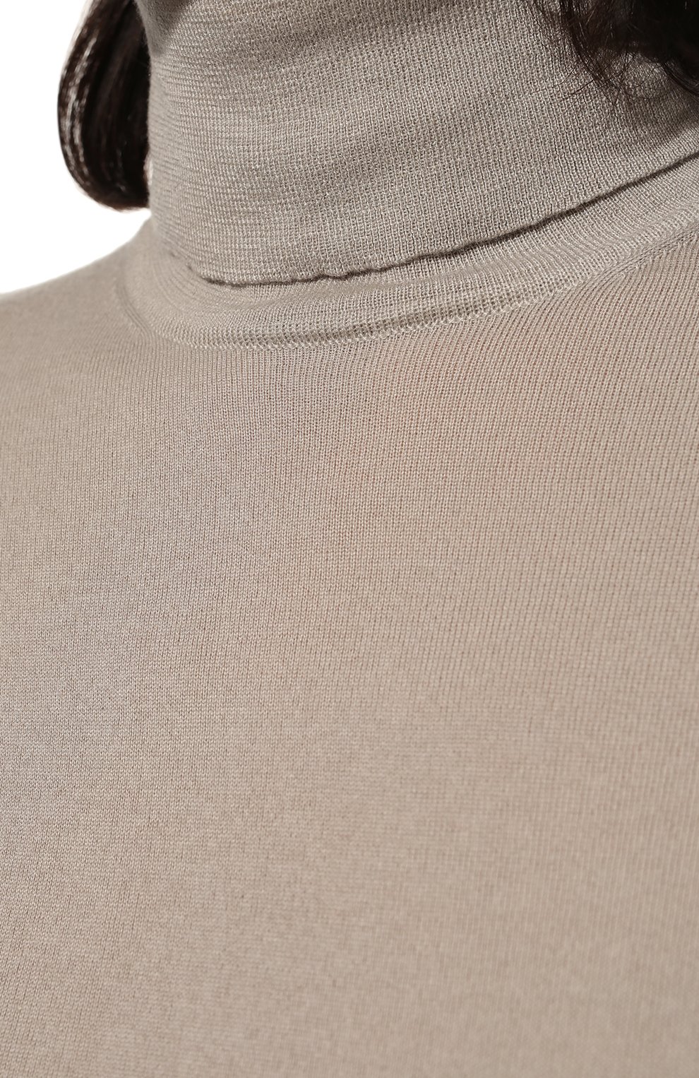 Кашемировая водолазка LORO PIANA серого цвета по цене 134500 руб., арт. FAC4672, фото 5 Кашемировая водолазка LORO PIANA, арт. FAC4672, фото 5