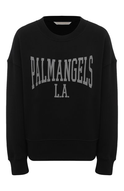 Женский хлопковый свитшот PALM ANGELS, арт. PWBA017F24FLE001