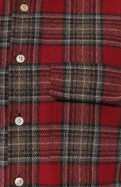 Хлопковая рубашка KITON, арт. UCRRLH0861302, фото 5