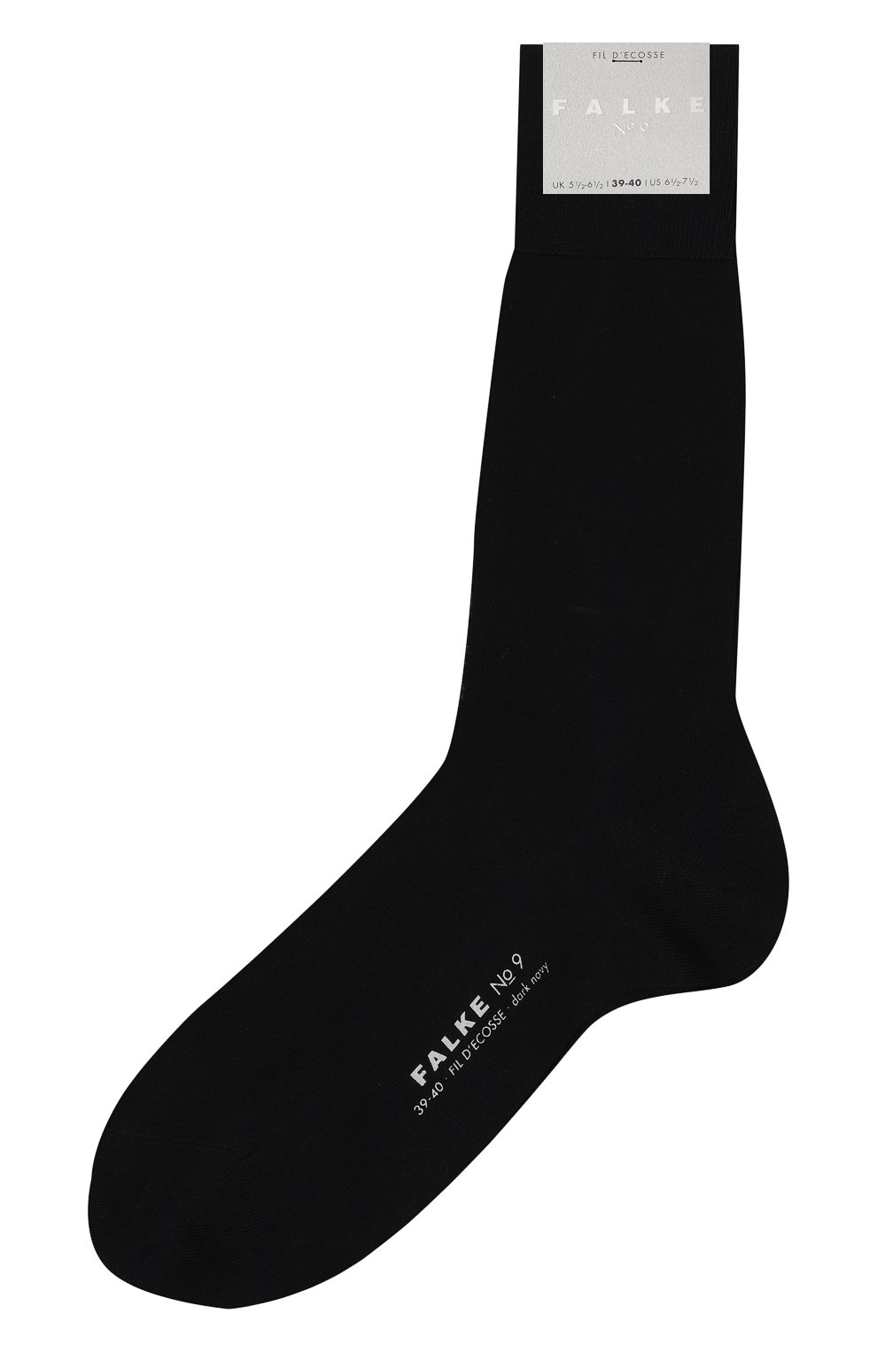 Хлопковые носки FALKE темно-синего цвета по цене 4810 руб., арт. 14651, фото 1 Хлопковые носки FALKE, арт. 14651, фото 1