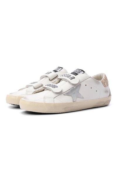 Кожаные кеды old school GOLDEN GOOSE DELUXE BRAND, арт. GTF00177.F008041
