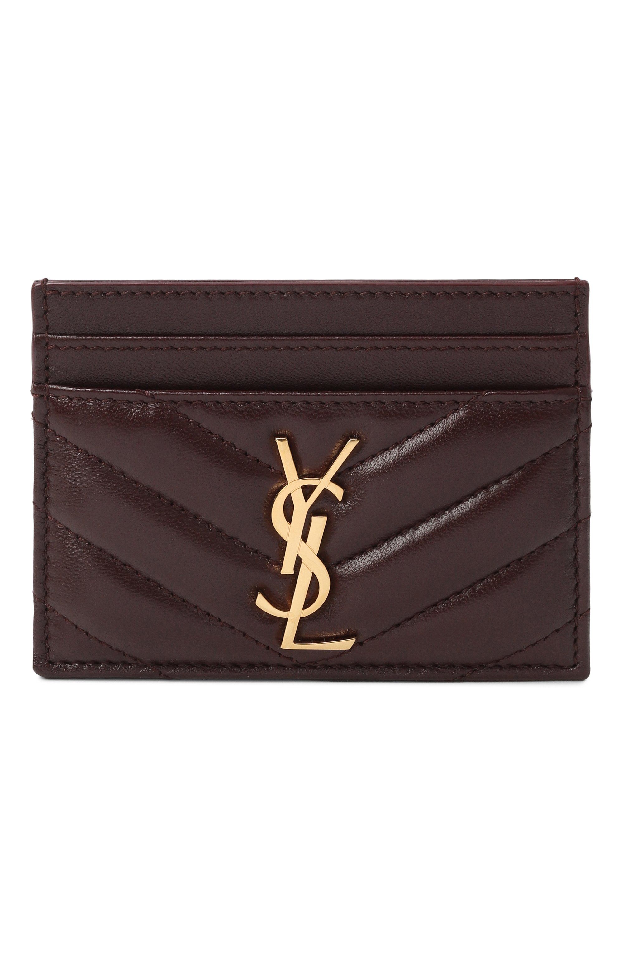 Кожаный футляр для кредитных карт SAINT LAURENT, арт. 423291/AAA44, фото 1