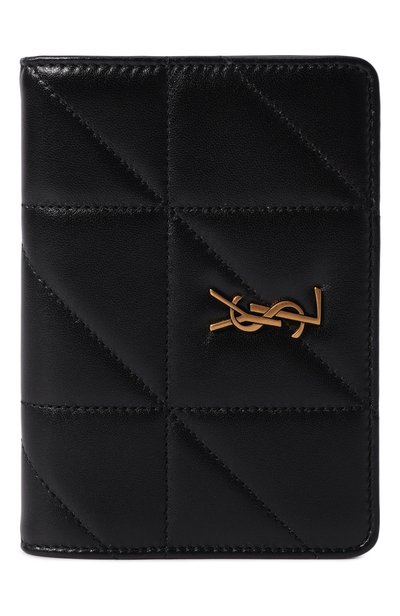 Женские кожаный футляр для документов SAINT LAURENT, арт. 863034/AAG7X_001