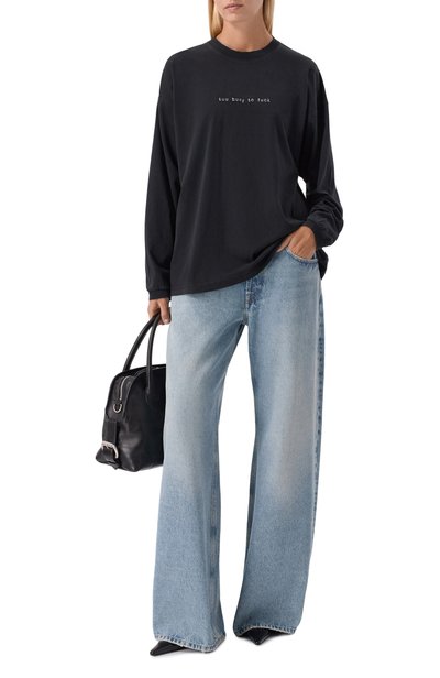 Хлопковый лонгслив VETEMENTS, арт. MH27LS198B