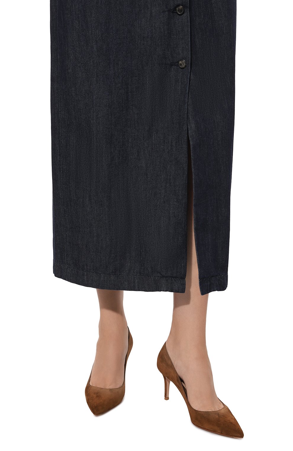 Замшевые туфли gianvito 70 GIANVITO ROSSI, арт. G26770.70RIC.CAMTEXA, фото 3