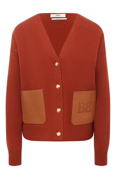 Женский кардиган из шерсти и кашемира BALLY, арт. L5LR472K-8J465/594