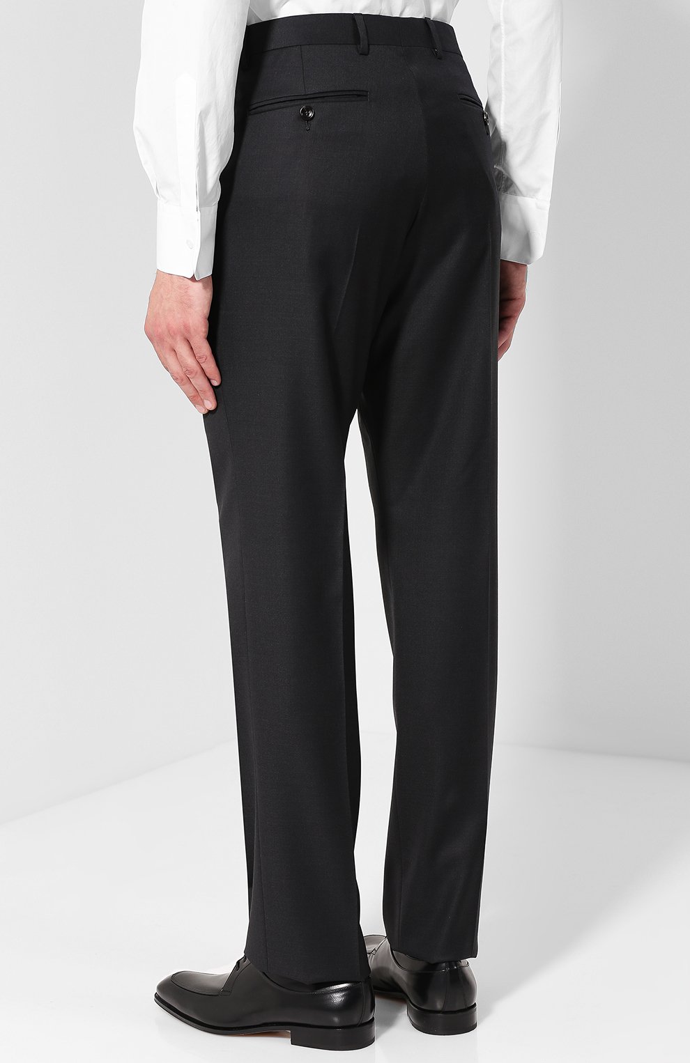 Шерстяной костюм с пиджаком на двух пуговицах GUCCI, арт. 450542/Z421E, фото 5