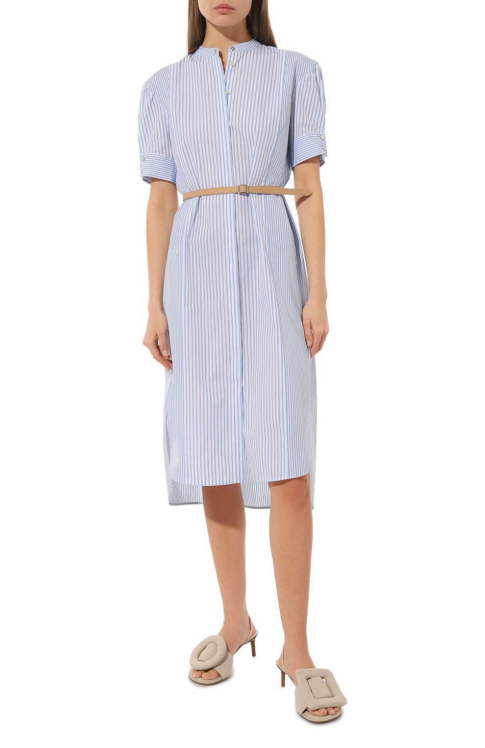 Хлопковое платье BOSS, арт. 50487973, фото 3